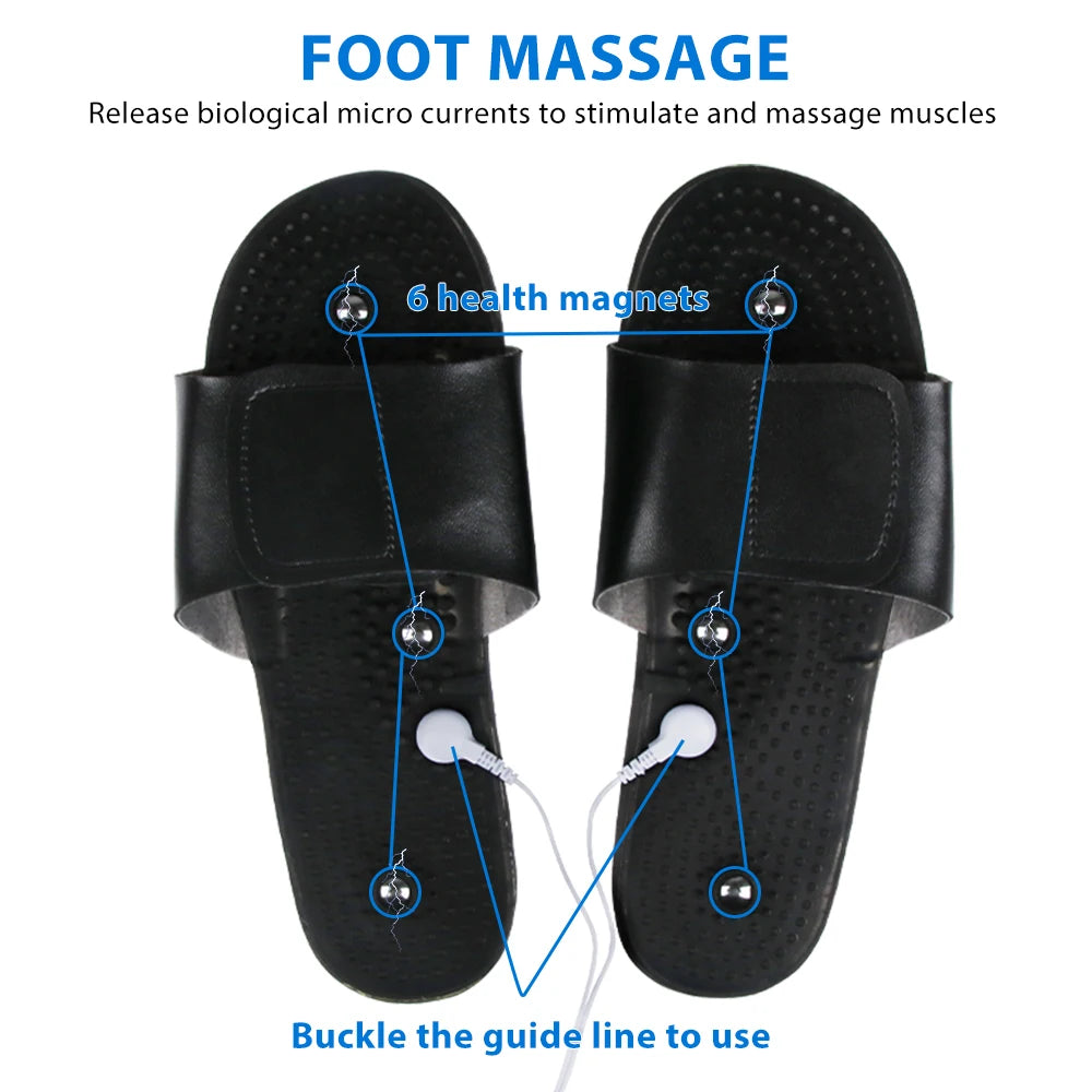 LAQTA Full Body Tens Muscle Electrostimulator device with electrodes and control panel for muscle stimulation and pain relief.