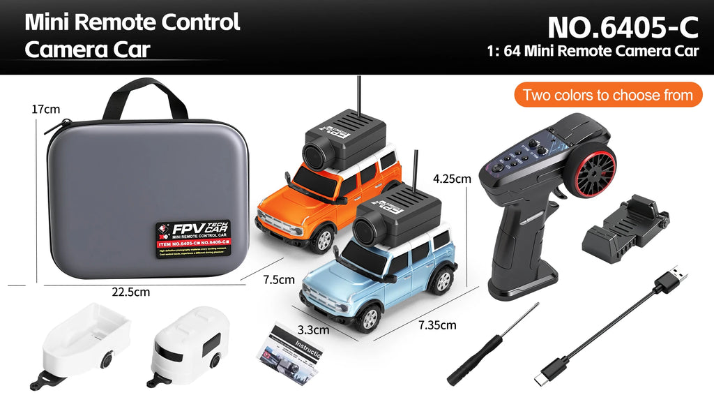 6406-C Remote Control Camera Car