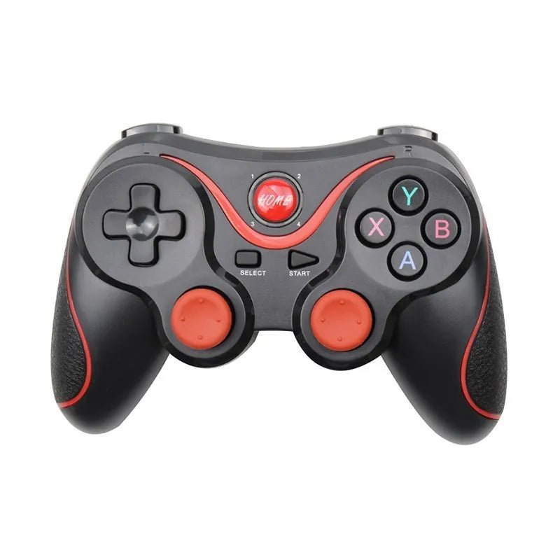 LAQTA Terios T3 X3 wireless joystick with ergonomic design and multiple buttons, suitable for gaming consoles and PC gaming.