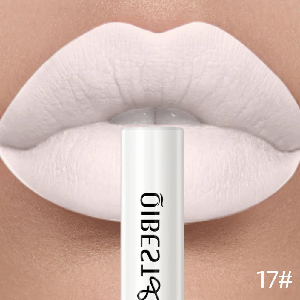 LAQTA matte liquid lipstick in shade S04c492be31f74ea68d114376146bb7122, featuring a smooth, bold lipstick application.