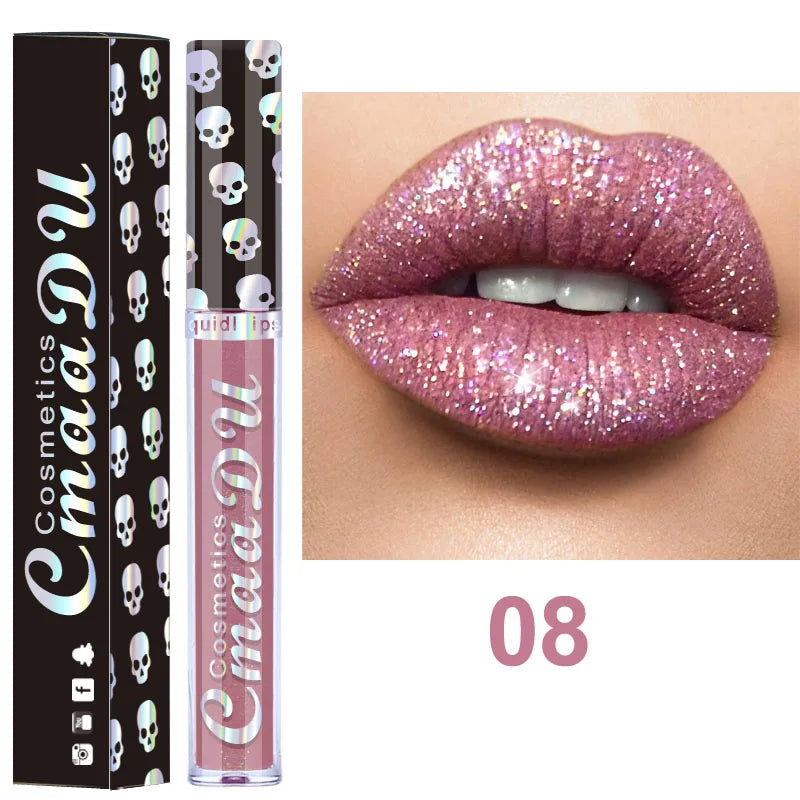 LAQTA Honey Gloss Lipstick and Lip Gloss in sleek packaging, showcasing glossy finish and golden accents.