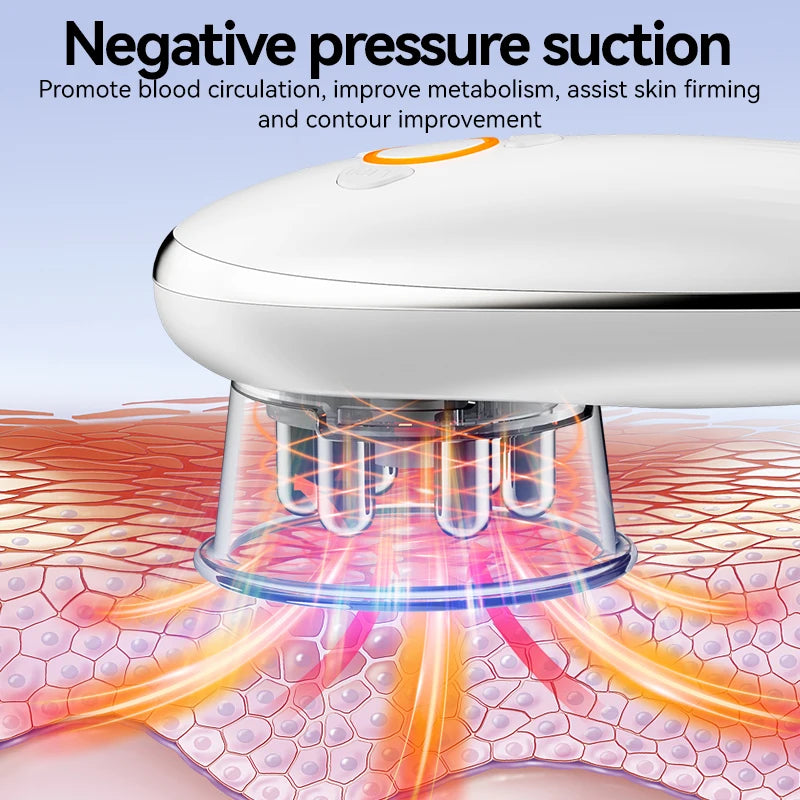 LAQTA Body Sculpting Machine with sleek design and control panel, used for body contouring and fat reduction.
