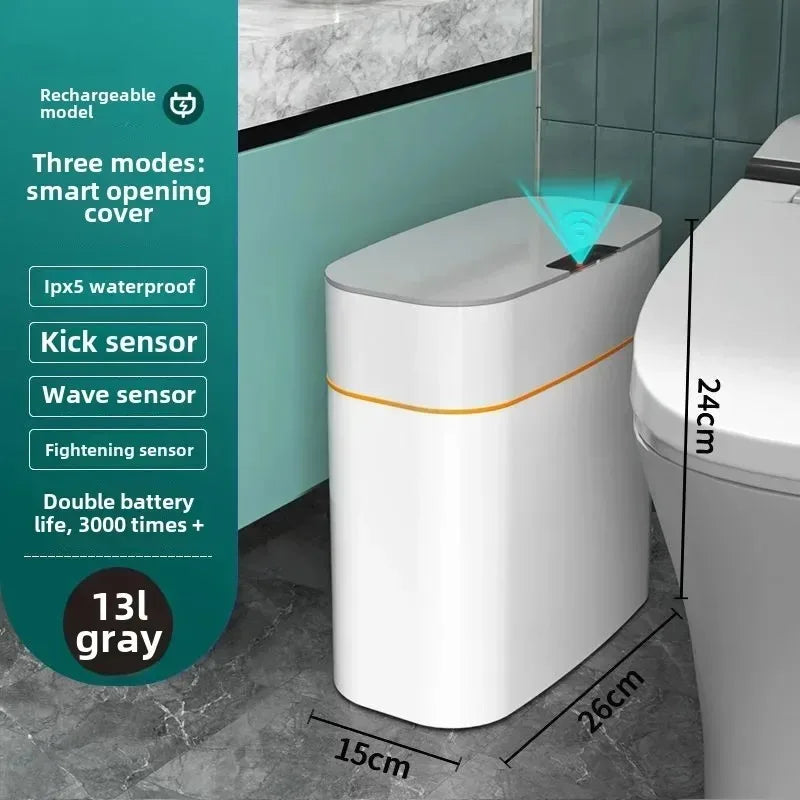 Smart Sensor Trash Can For Home
