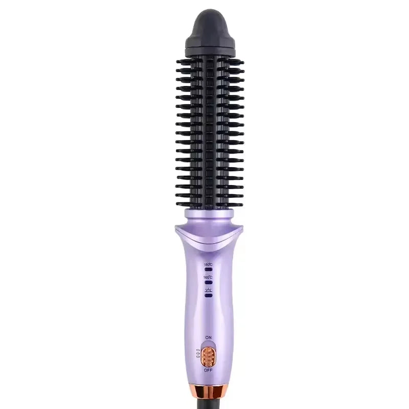 LAQTA automatic hair curling device with sleek design, showing the curling barrel and control buttons for easy styling.