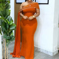 LAQTA sexy rhinestone patchwork bodycon long dress featuring shimmering details and a fitted silhouette.