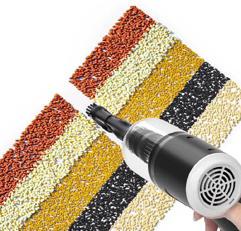 LAQTA wireless car vacuum cleaner shown with handheld design and compact body, ideal for quick vehicle interior cleaning.
