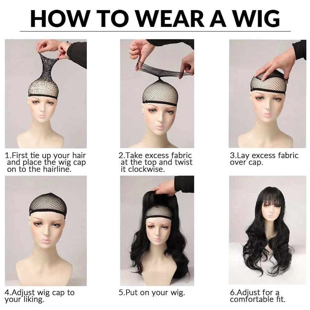 Long straight synthetic wig by LAQTA with sleek, shiny hair flowing naturally, perfect for stylish everyday wear.