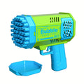 LAQTA fully automatic bubble machine emitting streams of bubbles, ideal for events and outdoor entertainment.