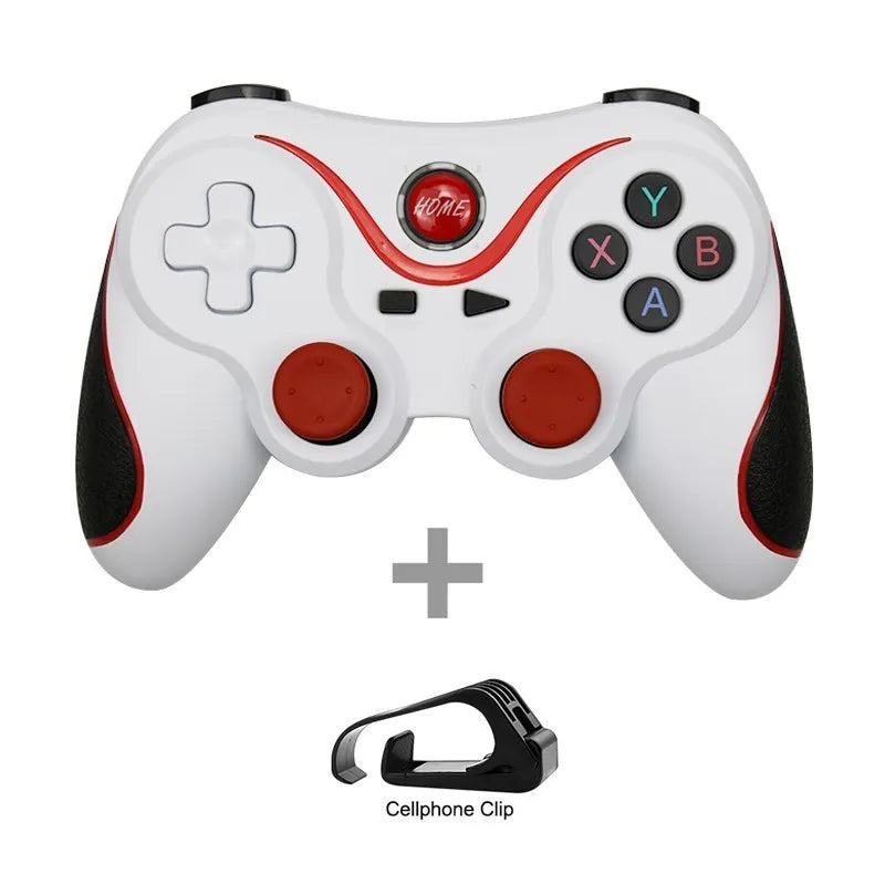 LAQTA Terios T3 X3 wireless joystick with ergonomic design and multiple control buttons, ideal for gaming.