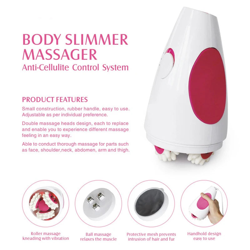 LAQTA massage roller with textured surface for muscle relief and recovery, shown in black against a neutral background.