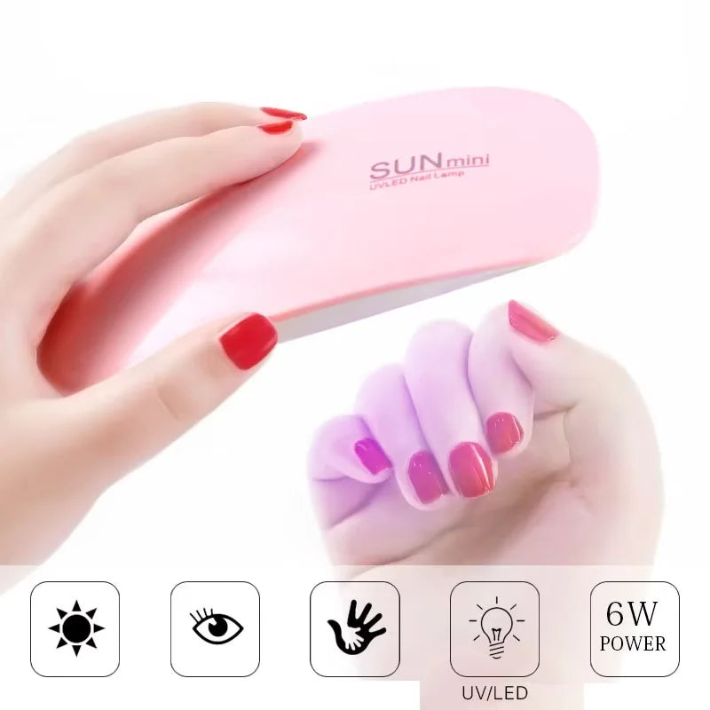 Mini UV LED Nail Lamp