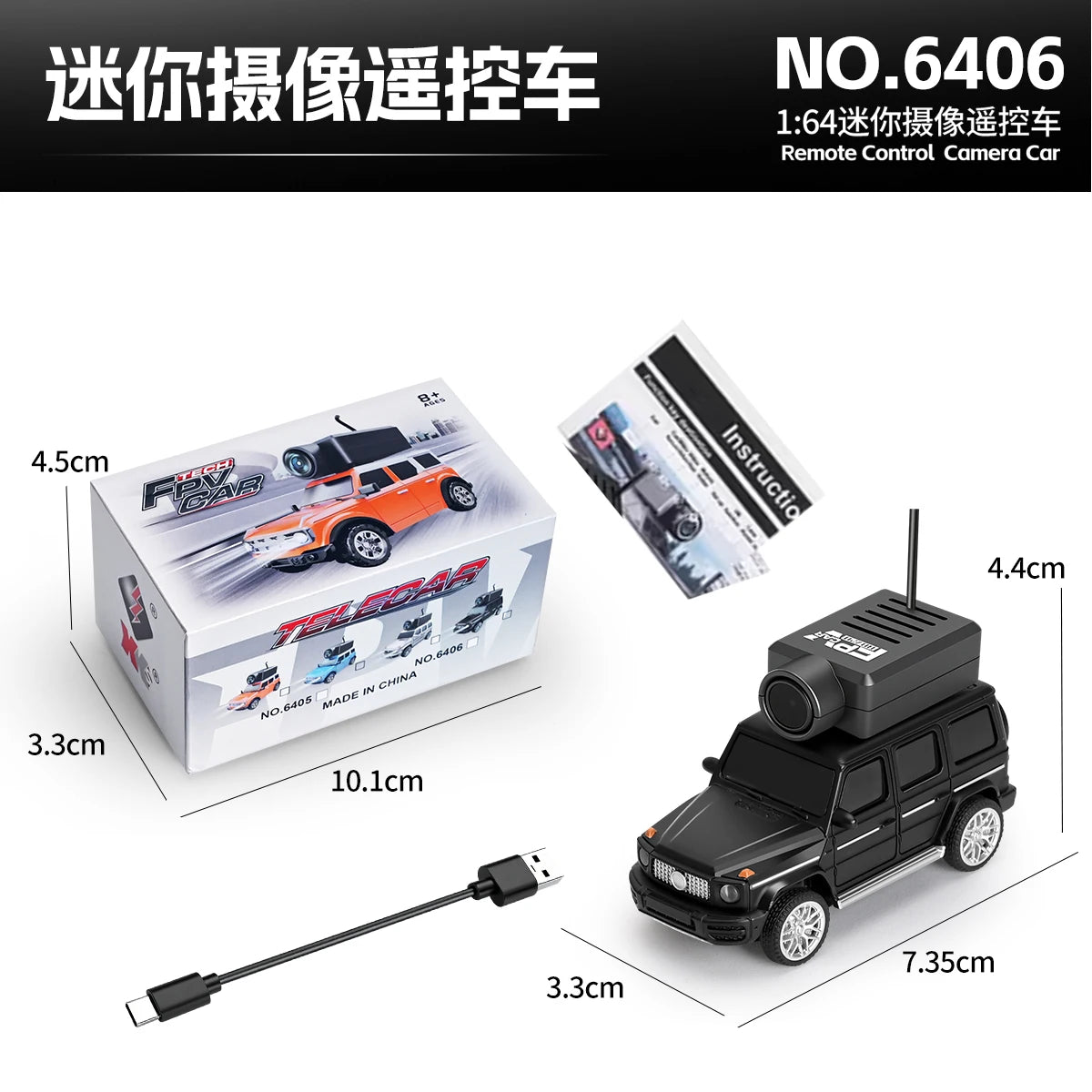 6406-C Remote Control Camera Car