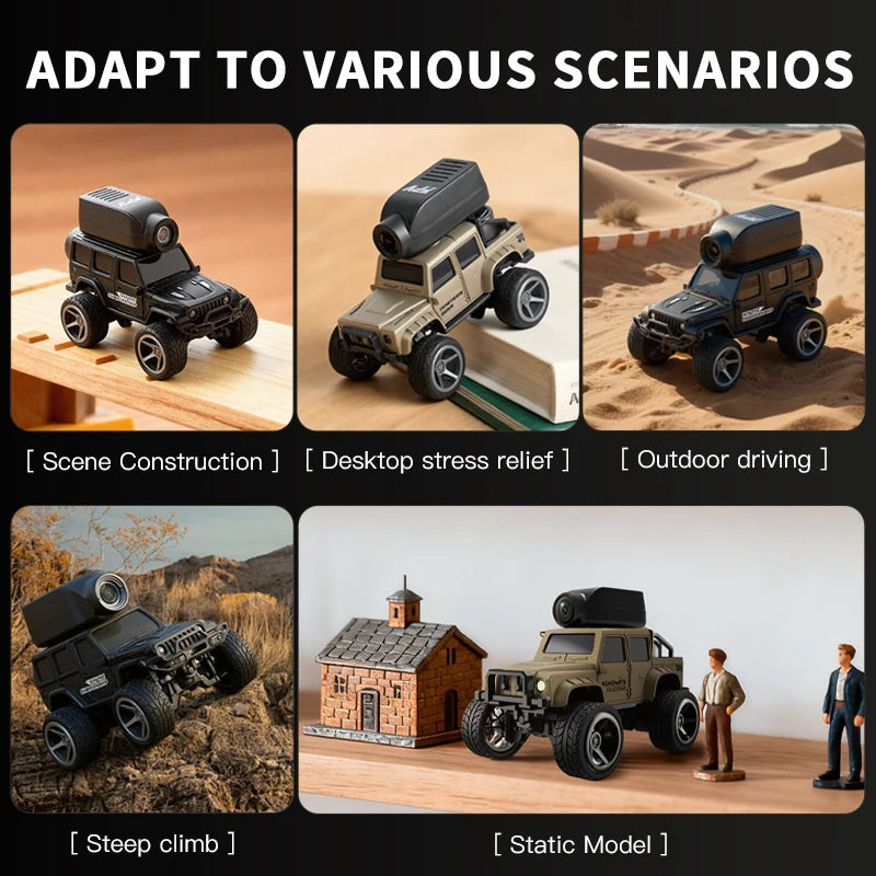 Mini Climbing RC Car 1:64