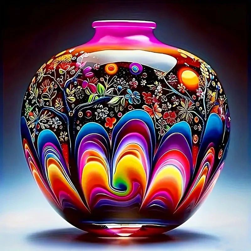 Resin 120 Colors Vase