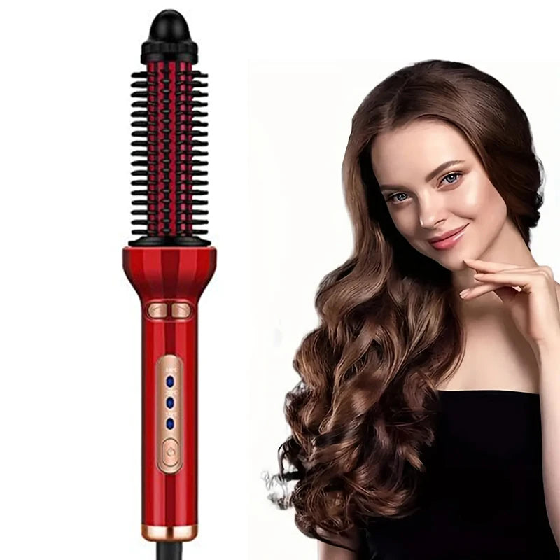 LAQTA automatic hair curling device with heated barrel and digital controls, ready to create stylish curls and waves.