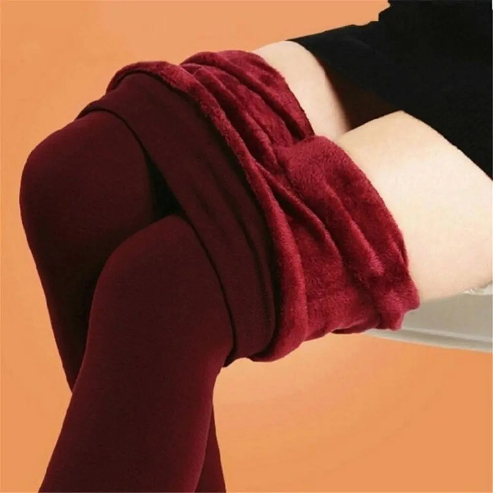 LAQTA fluff-lined stretch pantyhose, soft and comfortable with a smooth, sheer finish for everyday wear.