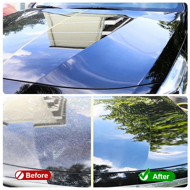 LAQTA Car Ceramic Nano Coating Liquid bottle with applicator, used for protective automotive surface coating application.