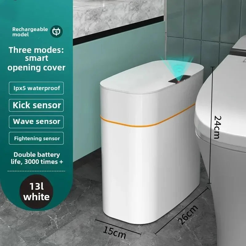Smart Sensor Trash Can For Home