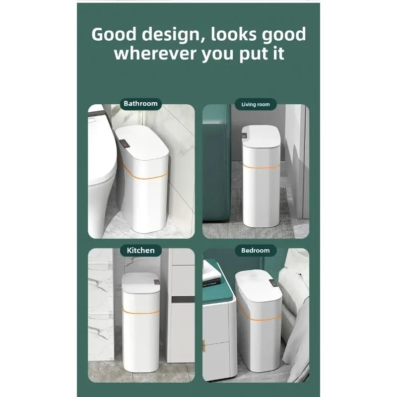 Smart Sensor Trash Can For Home