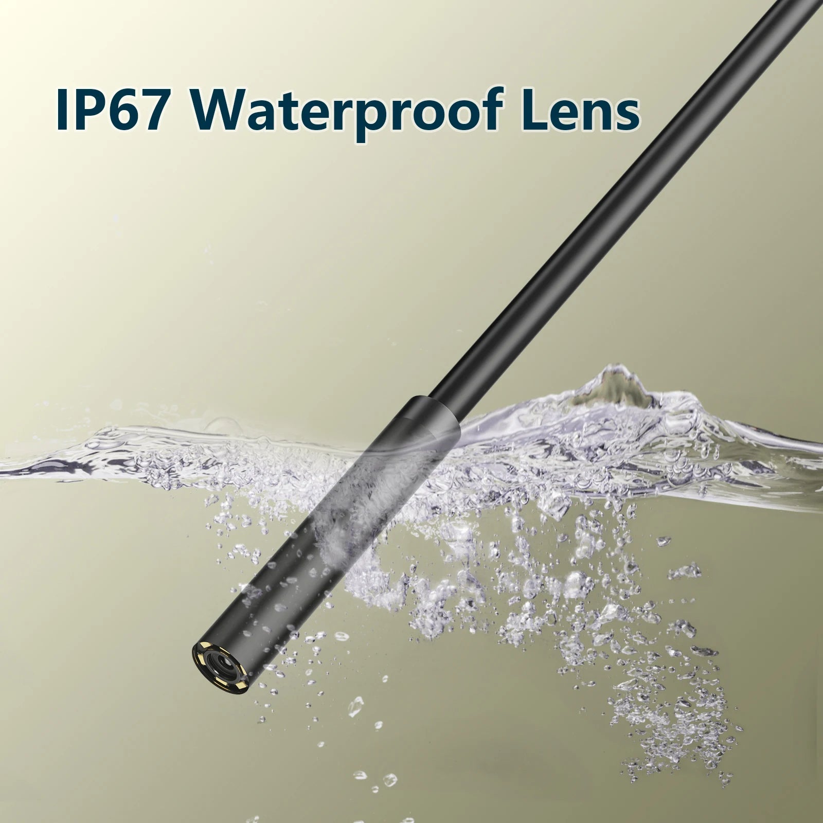 LAQTA 7.0MM Type-C Endoscope Camera with IP67 waterproof design, flexible probe, and high-resolution imaging for inspection tasks.
