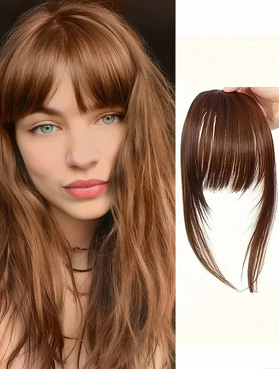 LAQTA synthetic hair clip with sleek design, showcasing the shiny, durable hair accessory for stylish hair styling.