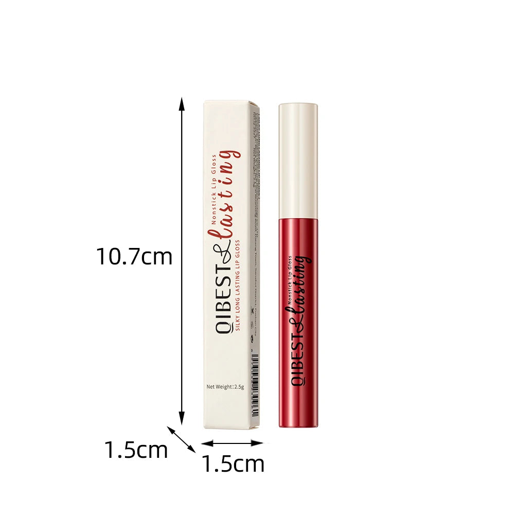 LAQTA matte liquid lipstick in a sleek tube, showcasing its rich, velvety texture and vibrant color for bold lip looks.