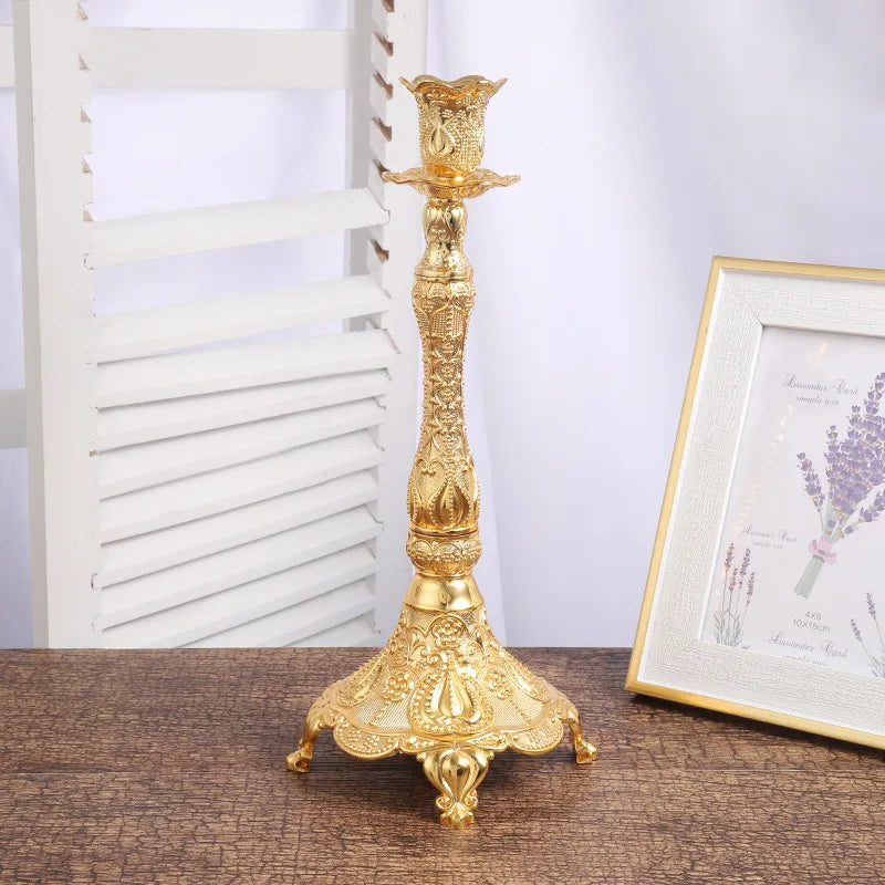 Elegant LAQTA candle holders for decor, featuring modern design and multiple holder spaces for candles on a stylish surface.