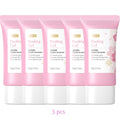 LAQTA Face Deep Cleaning Exfoliating Gel in a clear tube, showing its gel texture and gentle exfoliating ingredients.