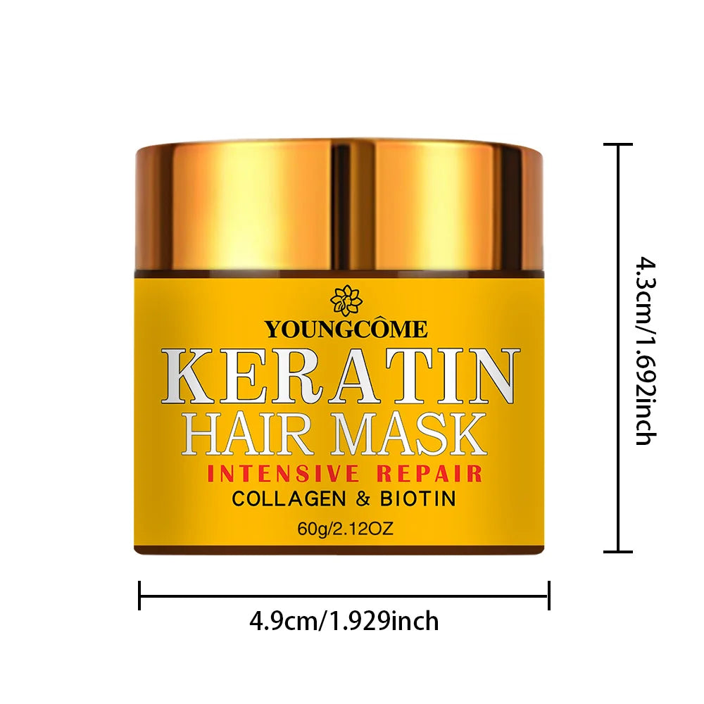 LAQTA Hair Repairs product in a sleek bottle, showcasing nourishing formula for damaged hair recovery and smoothness.