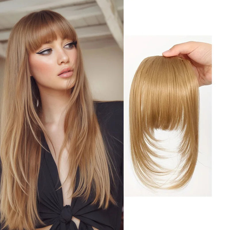 LAQTA synthetic hair clip with sleek design, perfect for adding style and holding hair securely.