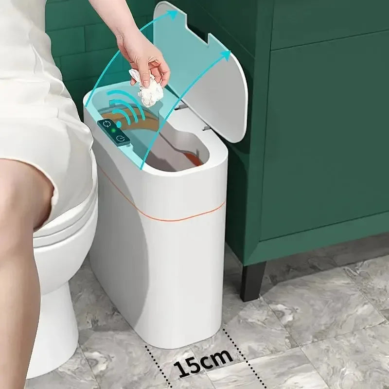 Smart Sensor Trash Can For Home