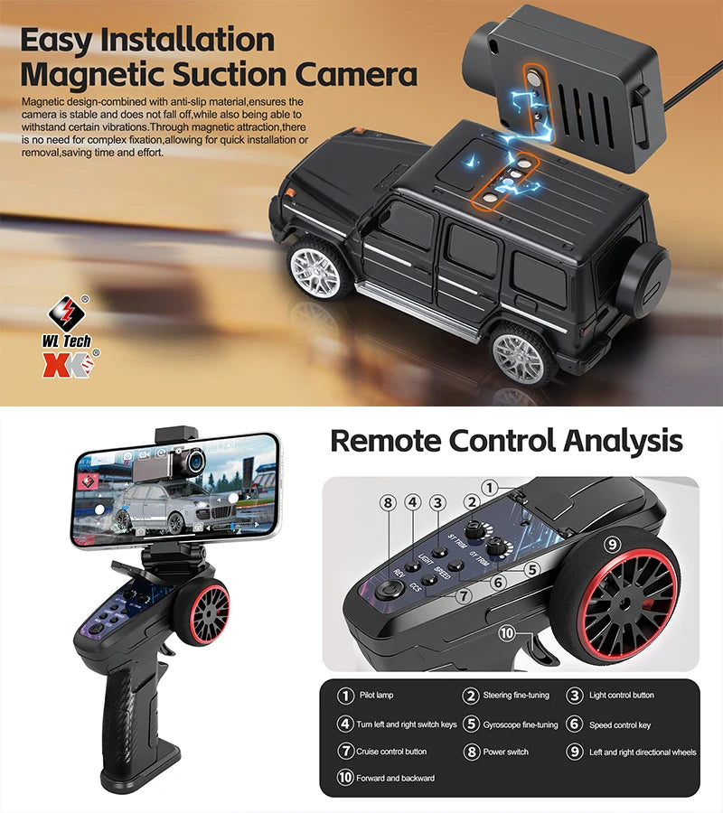 6406-C Remote Control Camera Car