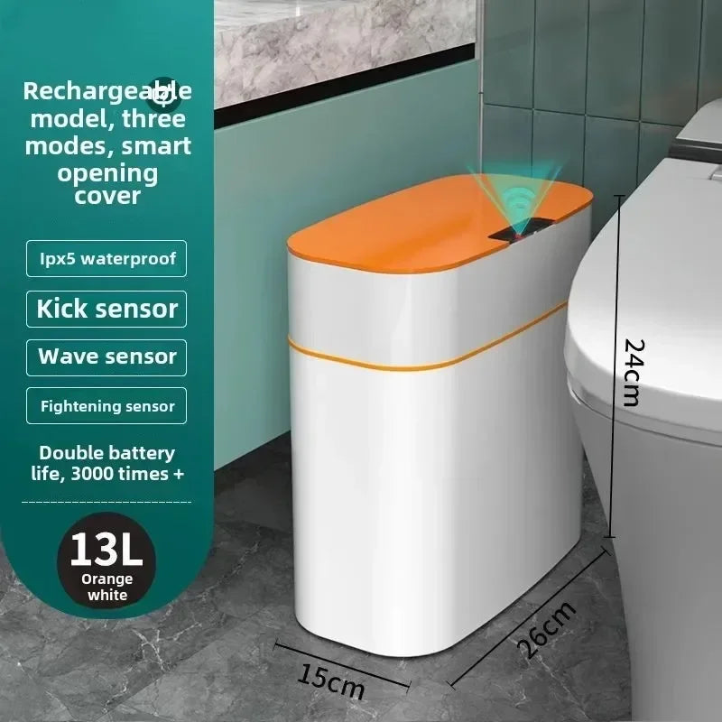 Smart Sensor Trash Can For Home