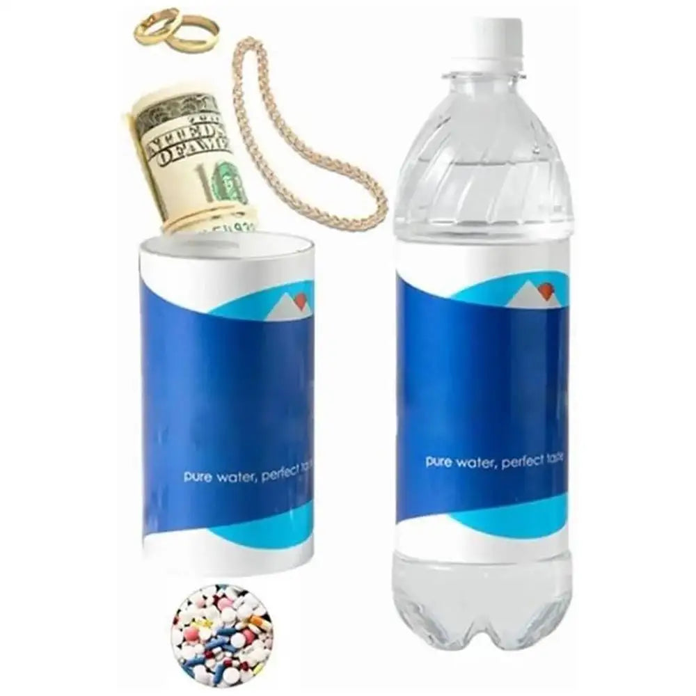 Water Bottle Stash Safe Can