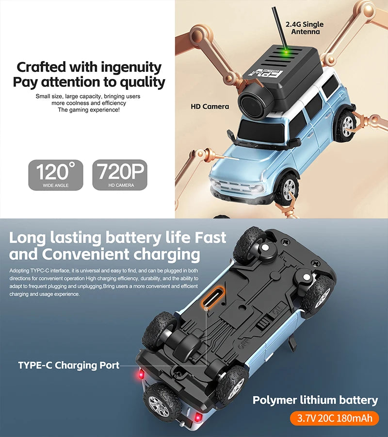6406-C Remote Control Camera Car