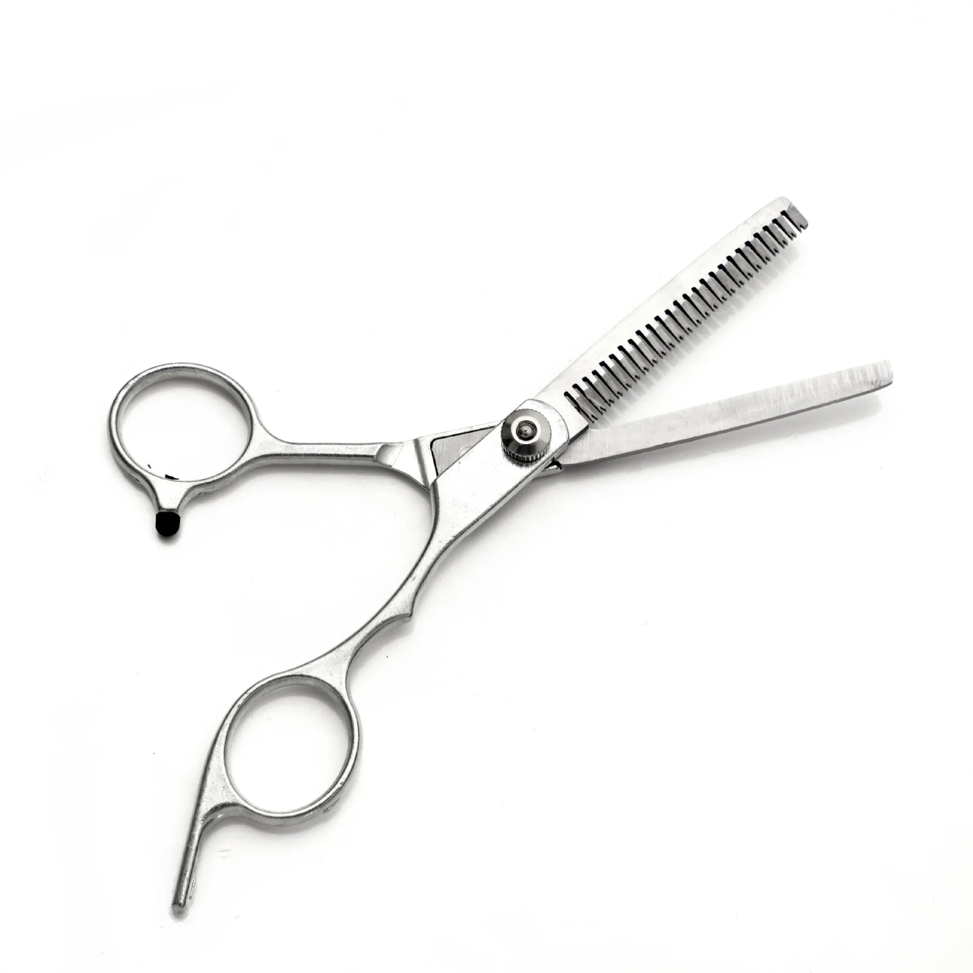 Professional LAQTA barber scissors with sharp blades and ergonomic handles for precise hair cutting and styling.