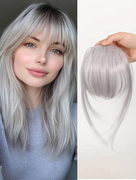 LAQTA synthetic hair clip showcasing a sleek, easy-to-use hair accessory with smooth, durable synthetic fibers.