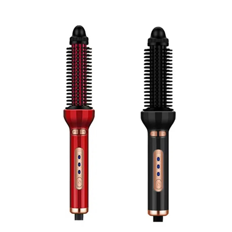 LAQTA automatic hair curling iron with digital display and ceramic barrel for quick, effortless curls.
