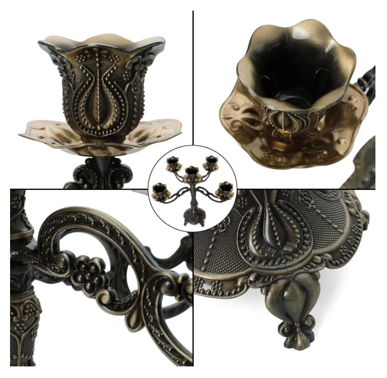 Elegant LAQTA candle holders for decor, featuring a stylish design perfect for enhancing home ambiance.