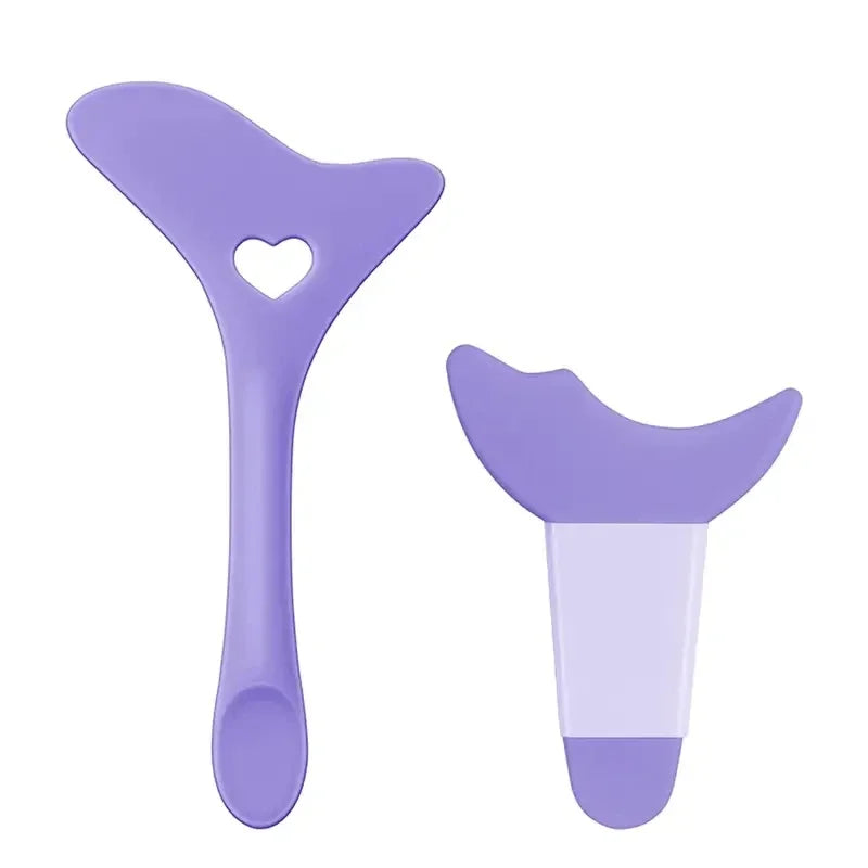 LAQTA multi-functional eyeliner stencil with wing tip designs for precise, easy winged eyeliner application.