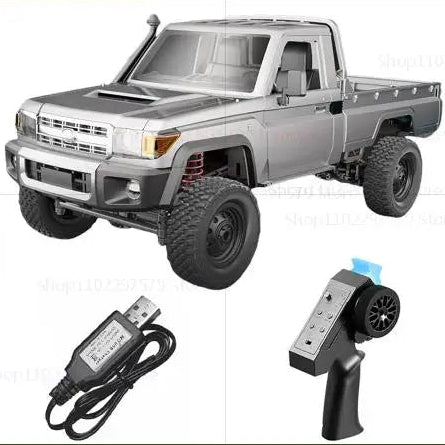 LAQTA 4WD off-road pickup truck with rugged tires and detailed exterior, ready for tough terrain and outdoor adventures.