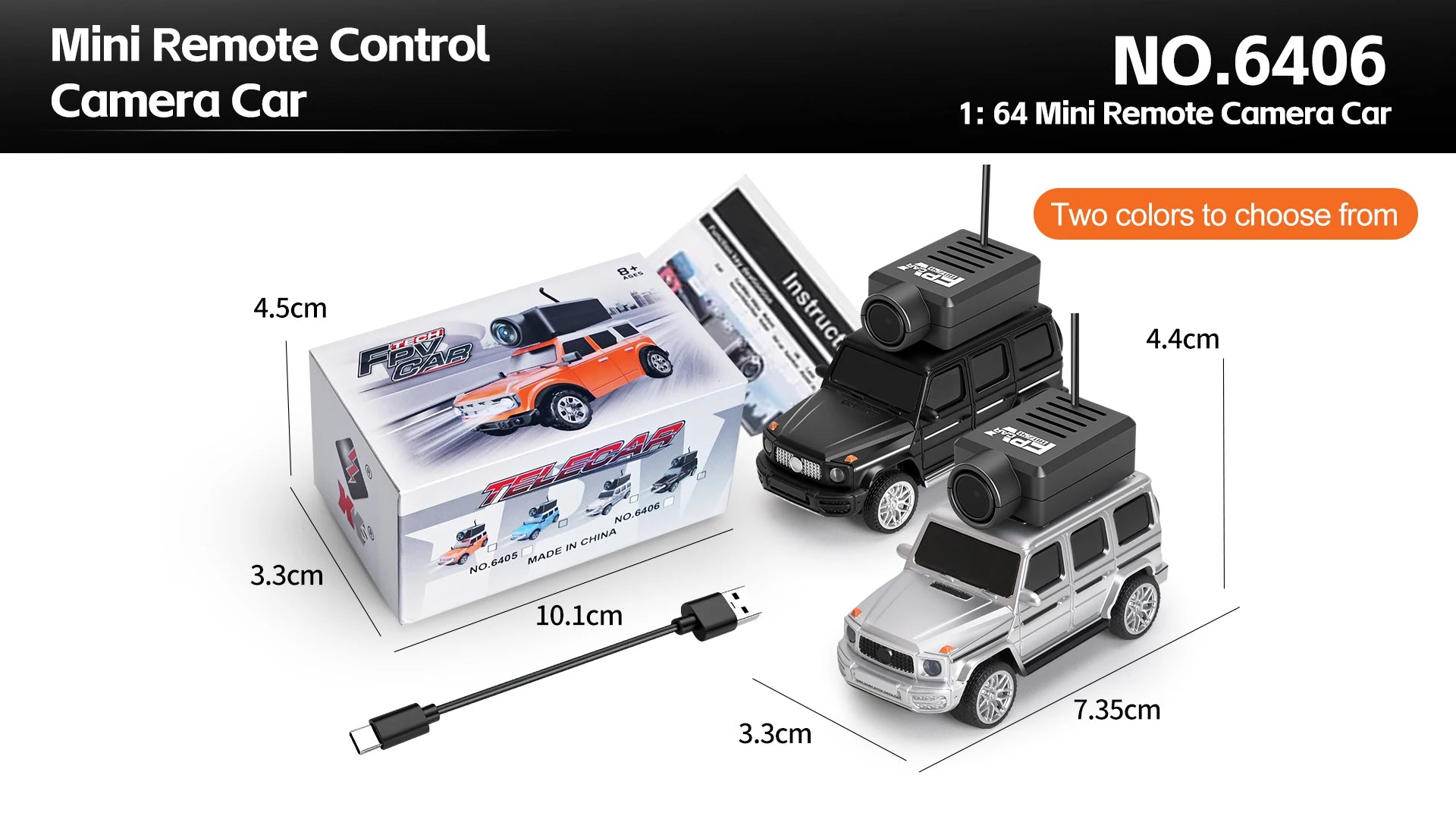 6406-C Remote Control Camera Car