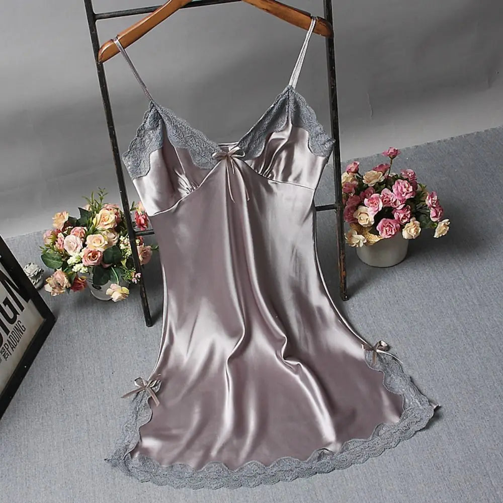 LAQTA sexy lace patchwork camisole lingerie with delicate lace details and sheer fabric, designed for a seductive and elegant look.