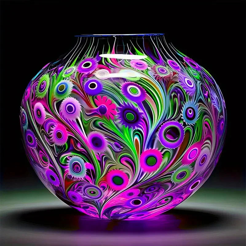 Resin 120 Colors Vase