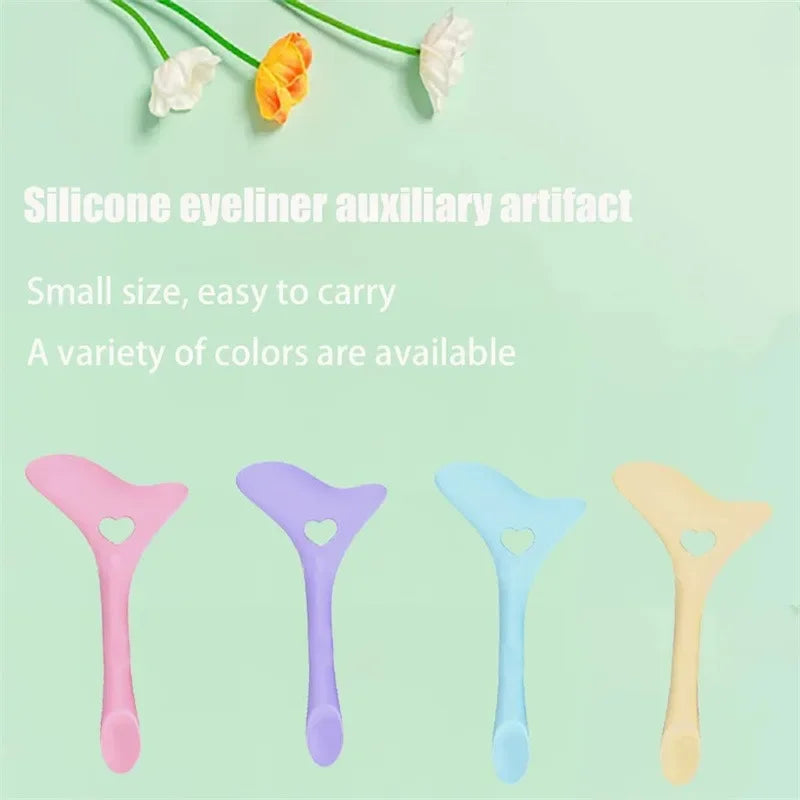 LAQTA multi-functional eyeliner stencil with wing tips for precise, easy eye makeup application
