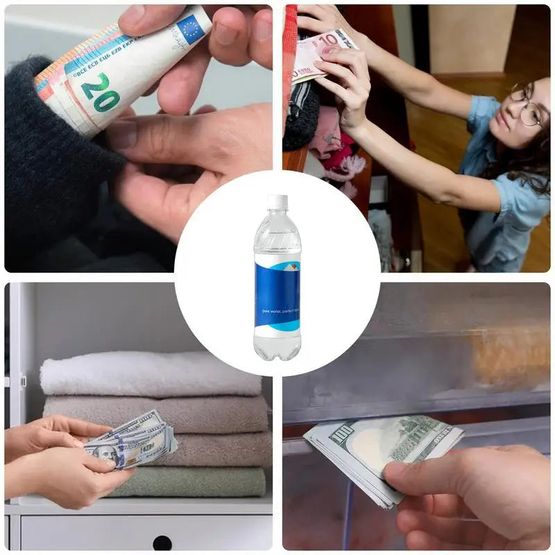 Water Bottle Stash Safe Can