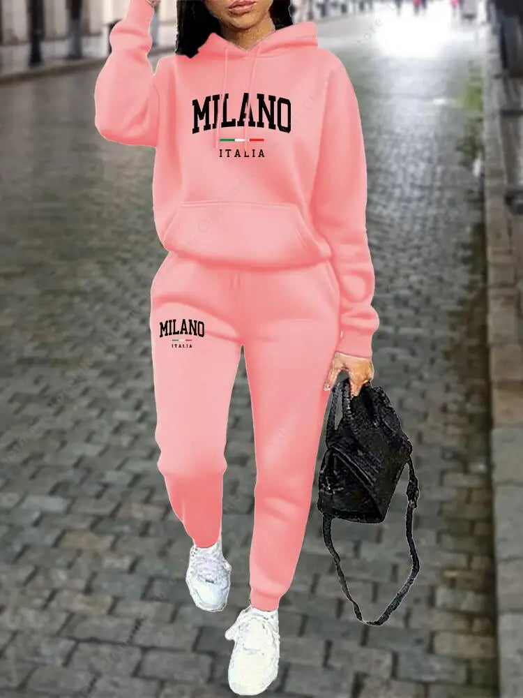 LAQTA MILANO Pants Sets featuring a stylish, comfortable matching top and pants in a modern design.