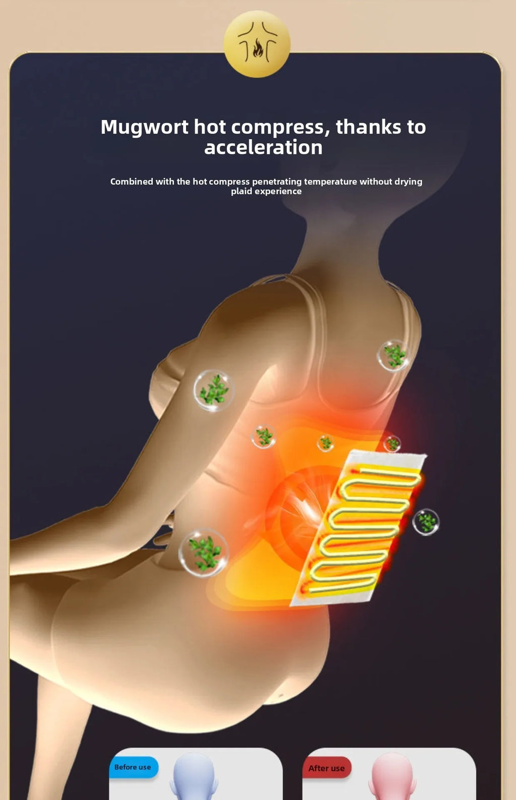 LAQTA shiatsu neck massager with heat therapy, showing a close-up of the device with adjustable straps and massage nodes.