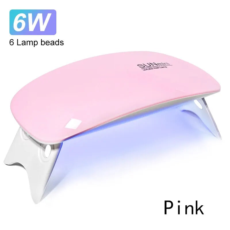 LAQTA portable nail dryer device with digital display for quick, efficient gel nail drying and professional at-home use.