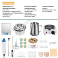 LAQTA DIY Candle Craft Tools Kit with wicks, molds, and tools for making candles at home.